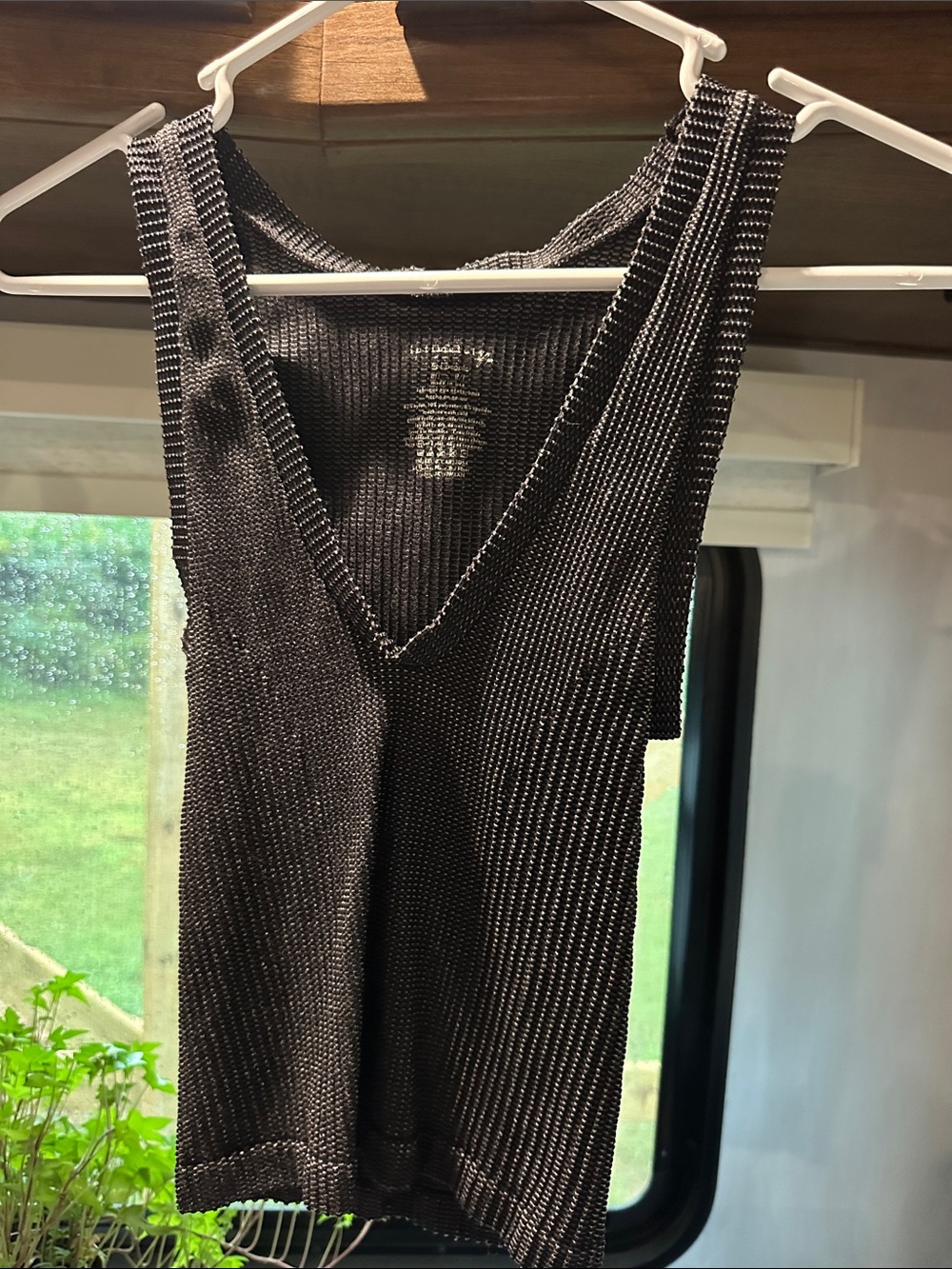 Free people - Black and white I think - tank top size XS/S
